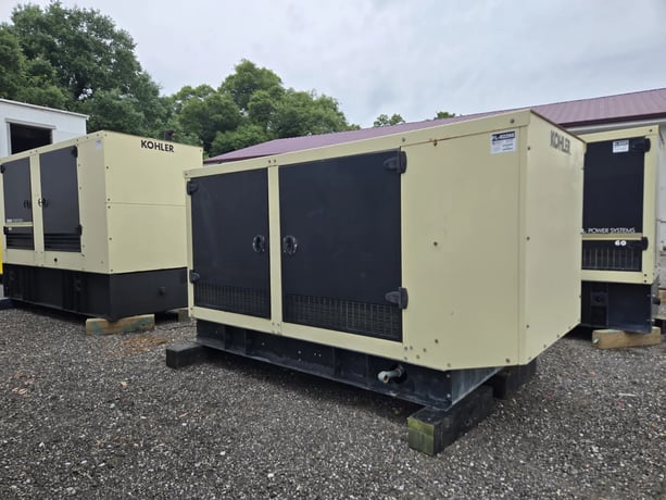 50 KW Kohler, Natural gas industrial generator, 277/480 Volts, 2009 - Image 1