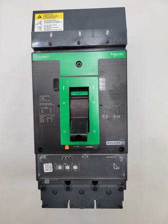 400 Amps, Square D, LGA36600U33X, PowerPact I-Line Circuit Breaker 600 Volts, 3P, 3PH - Image 2