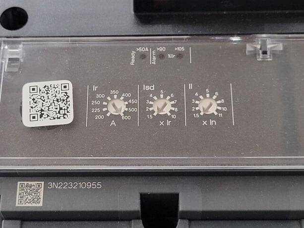 400 Amps, Square D, LGA36600U33X, PowerPact I-Line Circuit Breaker 600 Volts, 3P, 3PH - Image 5