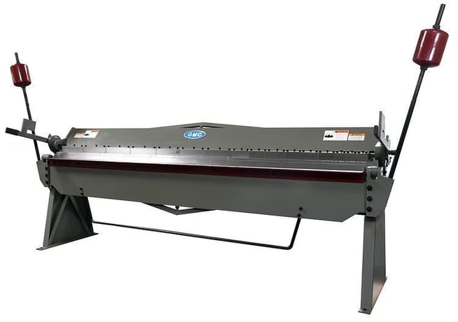14 gauge x 10' GMC #BB-1014-6HD, Sheet Metal Finger Brake, Box & Pan, 1" adj - Image 1