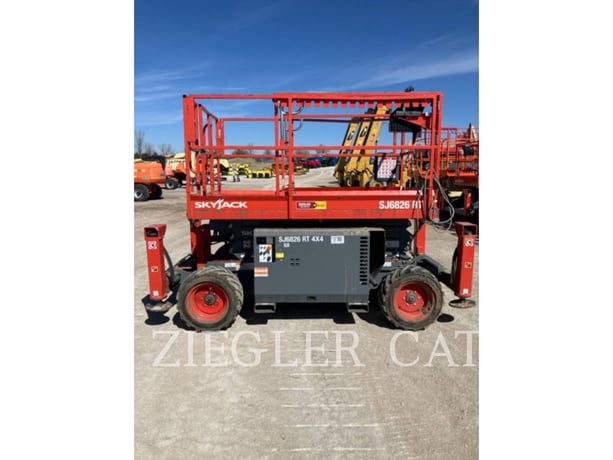 Skyjack, Inc. SJ6826RT, Lift Scissor, 615 hours, S/N: A200002899, 2022 - Image 2