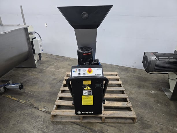 8.7" x 13" Rapid OneCUT PRO #100-33, granulator, 3 HP, rapid quick rotor release, 2020 - Image 2