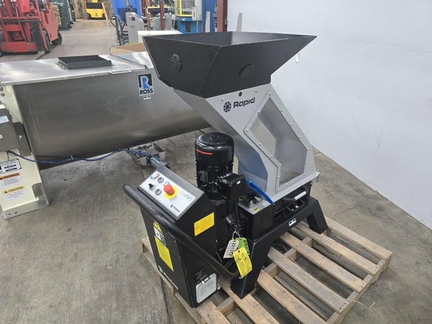 8.7" x 13" Rapid OneCUT PRO #100-33, granulator, 3 HP, rapid quick rotor release, 2020 - Image 7