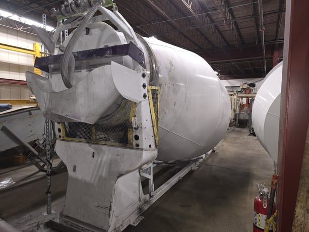 270 cu.ft. Con-Tech, rotary blender, 50 HP, skid mounted, 2019 - Image 1