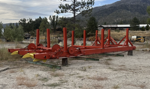 Morbark #640, Debarker, 3-strand infeed, outfeed trough, 2000 - Image 2