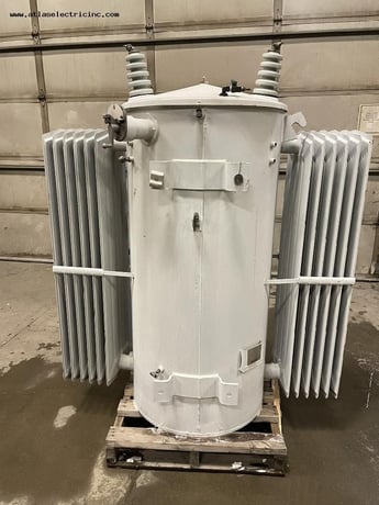 500 KVA 13200Y/7620 Primary, 480Y/277 Secondary, Westinghouse, oil filled padmount transformer, 1 Phase - Image 4