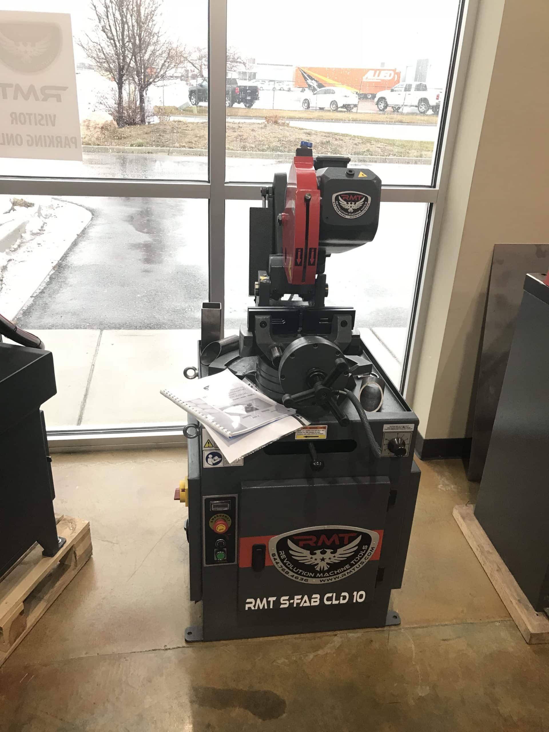 4" RMT S-FAB #CLD, heavy duty circular cold saw, 3 models, 10" or 12" or 14" blade, 3 HP, 20-80 RPM - Image 2