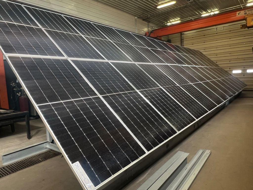 19540 Watt SolarSet #28-OGS-19.54-35.7-2-F, standard off-grid solar system, 28-panel, (28) 698 watt (BSTC) - Image 2