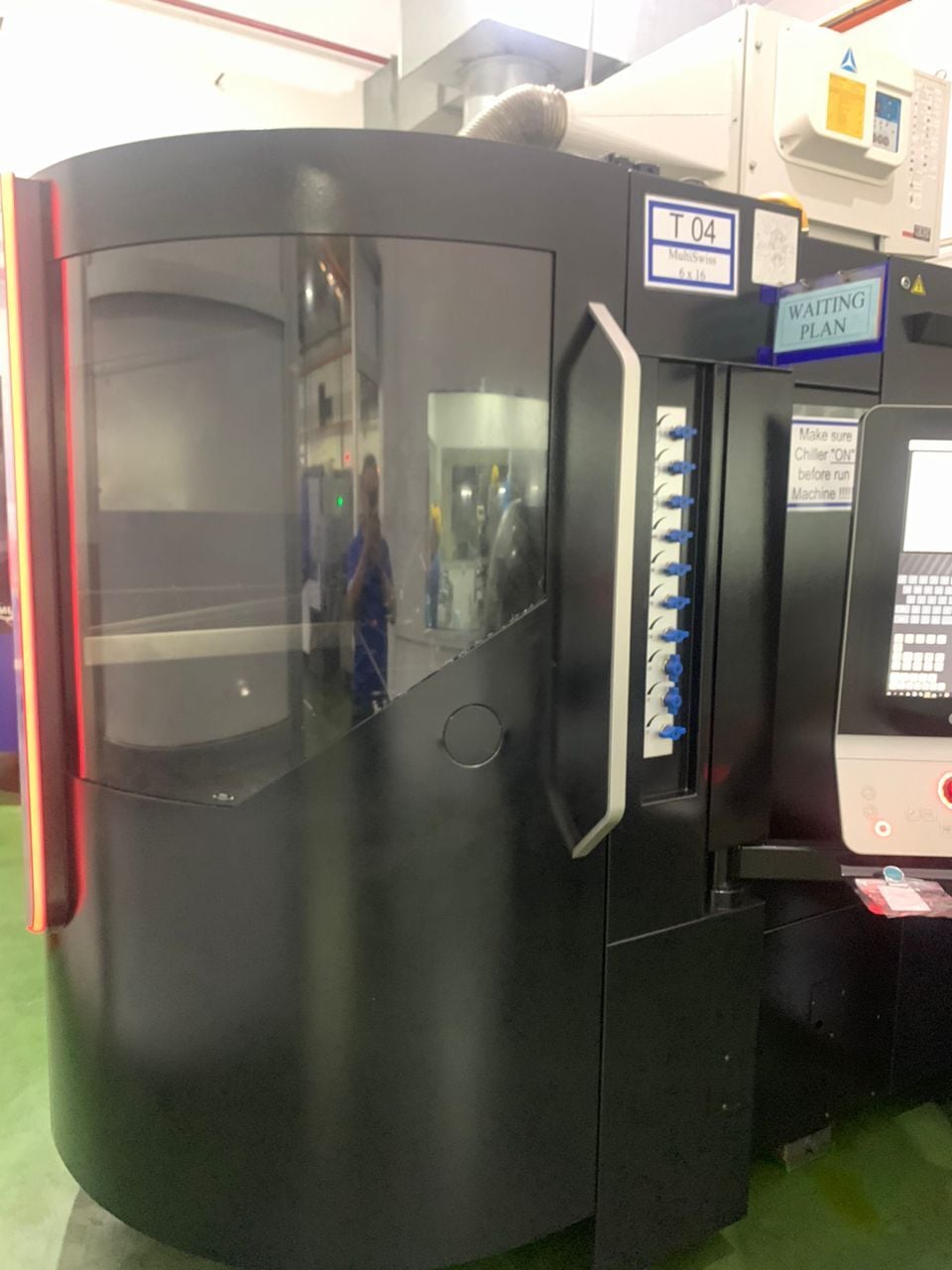 Tornos #Multiswiss-6X16, CNC multi-spindle screw machine, Fanuc 30i, 16mm diameter, s/n #14974, 2019 - Image 1