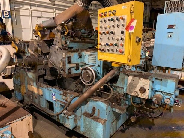 Cincinnati No. 340-20 Mdl. DE, twin grip centerless grinder, 6" diameter work capacity, 20" thru-feed work - Image 1