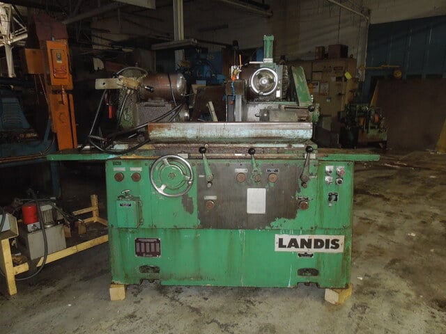 10" x 20" Landis #1R, plain cylindrical grinder, 4" work rest capacity, 14" x 1.5" x 5" grinding wheel, 3 HP - Image 1