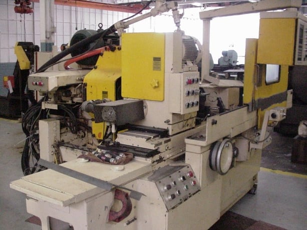 10" x 24" Cincinnati #370-DA, plain cylindrical grinder, 30" diameter x 5" width x 12" hole grinding wheel - Image 1