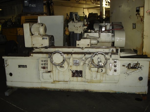 10" x 36" Warner & Swasey #C-5, plain cylindrical grinder, 30" x 2" x 12" grinding wheel, 15 HP, 1765 RPM - Image 1
