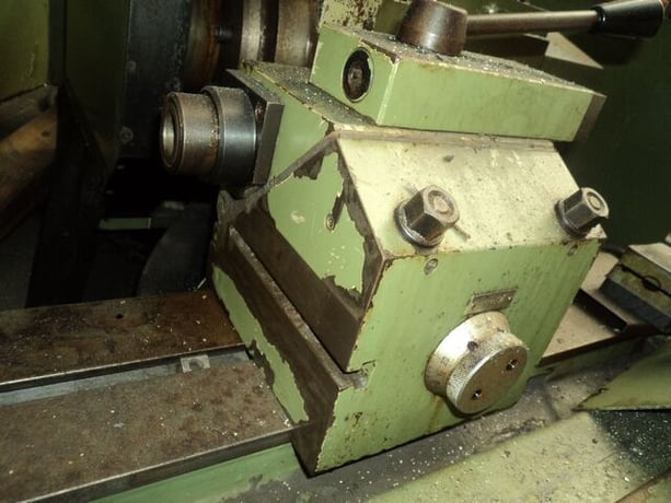 10" x 16" Bahmuller #ASP-400-ATE, plain cylindrical grinder, 20" x 4" x 5" grinding wheel, 10.05 HP, 1986 - Image 8