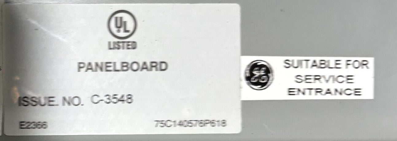 1200 Amp. General Electric #Spectra-Series, Main Power Panelboard, w/ (2)600A / (1)1200A Breaker - Image 10
