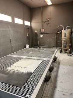 168" width x 300" D x 168" H Empire Sand Blast Booth - Image 5