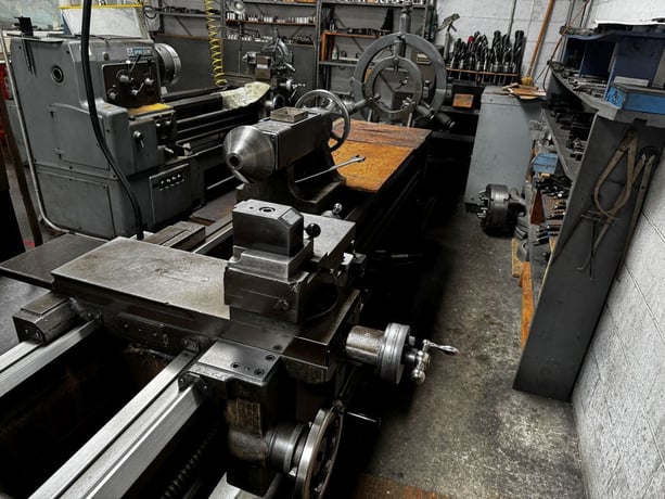 24" x 120" Mori Seiki #MH-3000, engine lathe, 16" swing over cross slide, inch/metric threads, 3-jaw 10" - Image 3