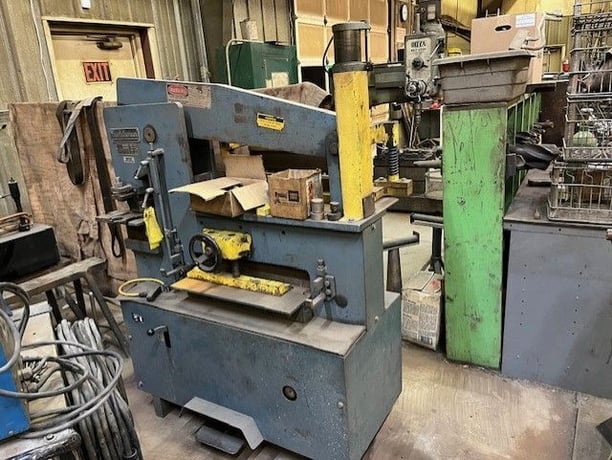 Scotchman #5075, ironworker, 50 ton, 5 HP, 7.5" throat, 24" bar shear, 30 SPM, w/ punches, dies, pipe notch - Image 2
