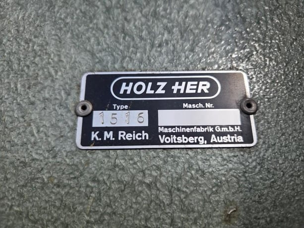 Holz-Her #1516, single bay case clamp, 100" x 50" x 24" - Image 5
