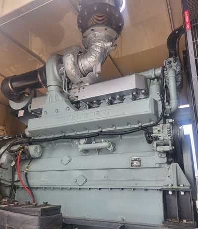 625 KW Generac #572RSL4030, diesel standby generator, 277/480 Volts, 312 hours - Image 9