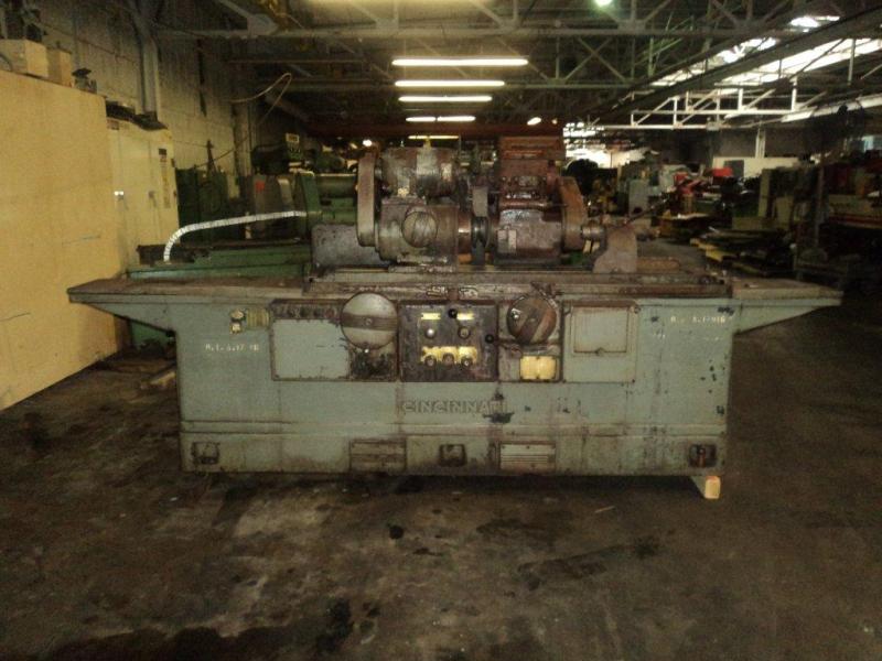 12" x 36" Cincinnati, universal cylindrical grinder, 14" diameter x 1.5" width x 5" hole grinding wheel - Image 1