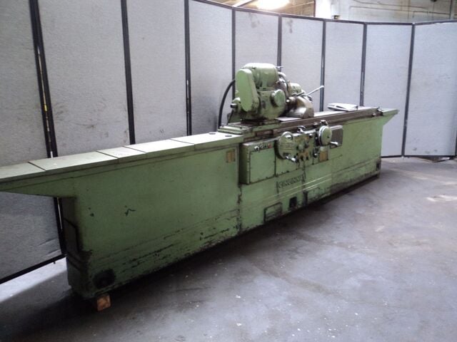 12" x 72" Cincinnati, universal cylindrical grinder, 14" diameter x 1.5" width x 5" hole grinding wheel - Image 3