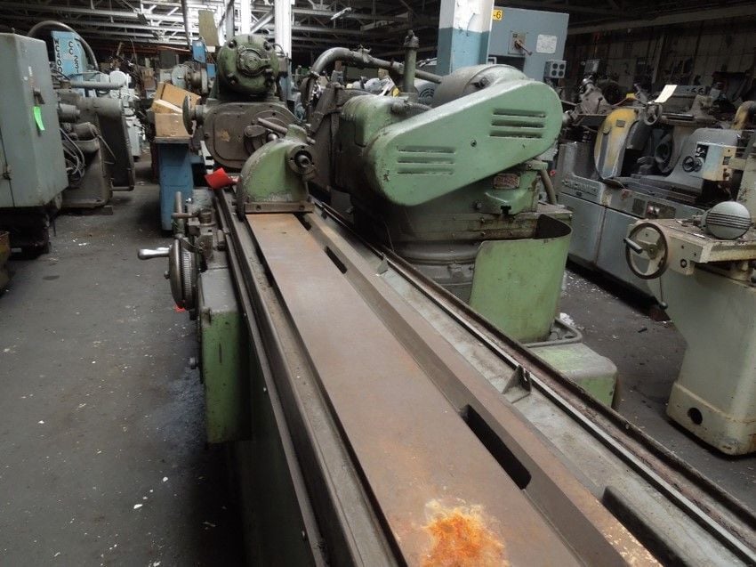 12" x 72" Cincinnati, universal cylindrical grinder, 14" diameter x 1.5" width x 5" hole grinding wheel - Image 6