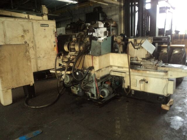 14" x 48" Cincinnati #14HX48, universal cylindrical grinder, 14" diameter x 2" width x 5" hole grinding - Image 2