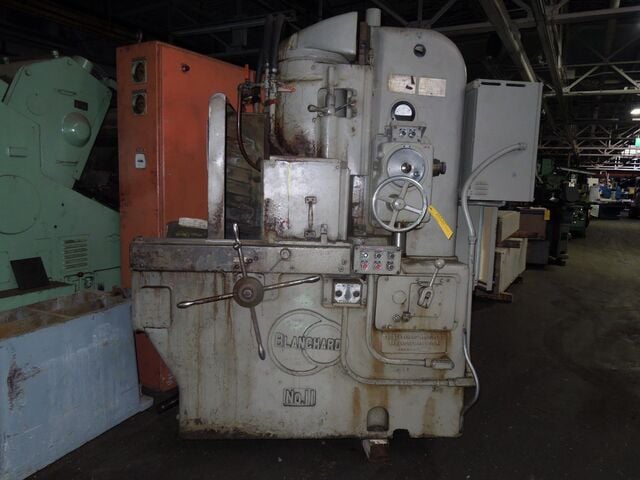 Blanchard #11-16, rotary surface grinder, 20" diameter x 16" H Range, 16" chuck, 11" diameter wheel, 16" - Image 2