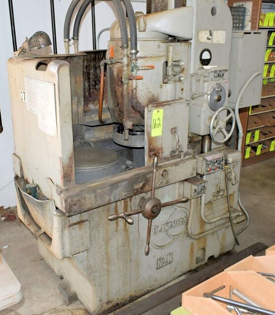Blanchard #11-16, rotary surface grinder, 20" diameter x 16" H Range, 16" chuck, 11" diameter wheel, 16" - Image 6