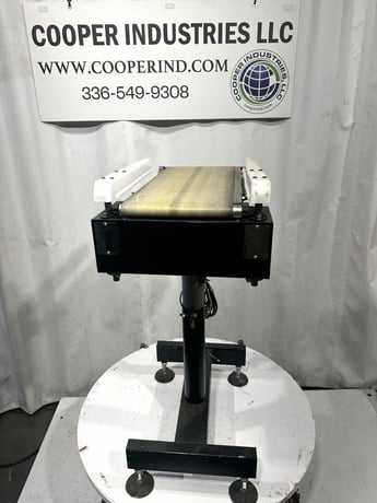 12" wide x 2.4' long, Ishida Heat & Control #RE-W-030-A3/PB, belt conveyor - Image 2