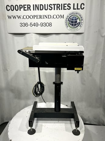12" wide x 2.4' long, Ishida Heat & Control #RE-W-030-A3/PB, belt conveyor - Image 3