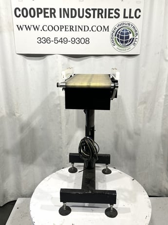 12" wide x 2.4' long, Ishida Heat & Control #RE-W-030-A3/PB, belt conveyor - Image 4