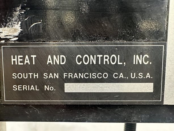 12" wide x 2.4' long, Ishida Heat & Control #RE-W-030-A3/PB, belt conveyor - Image 7