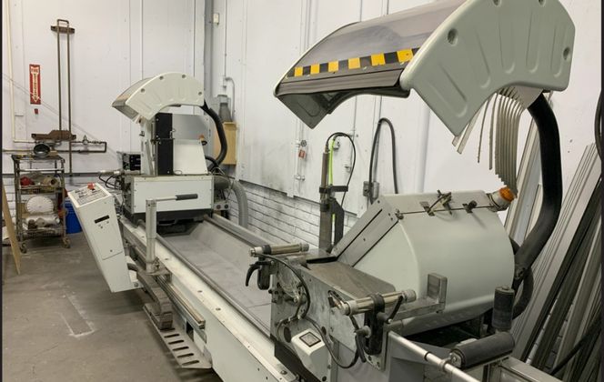 Fom Industrie #C0201949, Blitz Alva 500 Double Miter Saw, 2010 - Image 6