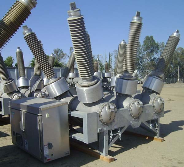 3000 Amp, SIEMENS, no. sps2-170-63-, 145-170 kV - Image 1
