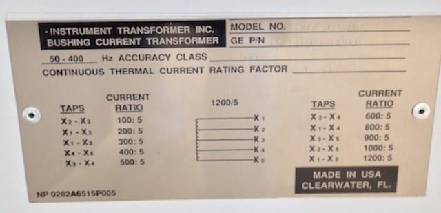 1200 Amp, GENERAL ELECTRIC, PVDB2 25.8-20-0, 28 KV, 125 VDC CLOSE & TRIP - Image 3