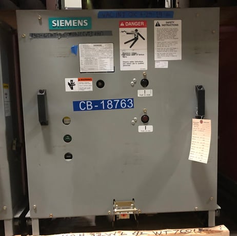 2000 Amp, SIEMENS, 05-GMSG-0063-2000-164, 4760 Volts, 2010, 125 VDC CL/TR/MOT - Image 1