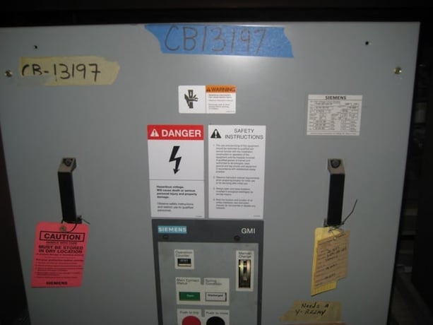 1200 Amp, SIEMENS, 5GMI-250-1200-58, 5000 Volts - Image 2