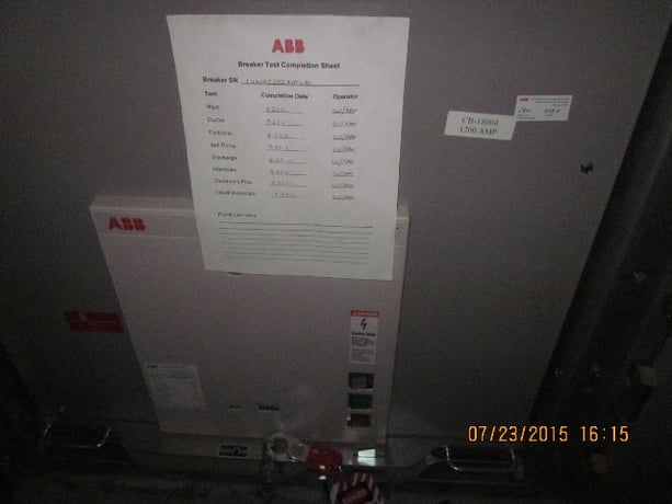 1200 Amp, ABB, AMVAC, 4160 Volts, 2009, ELECTRICALLY OPERATED, UNUSED:1 - Image 1
