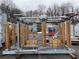 1200 Amp. PASCOR, TTT-7, 161000 V, DOUBLE END, ARCING HORN, UNUSED - Image 2
