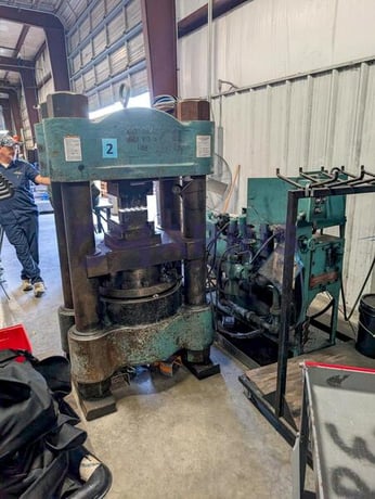 650 Ton, National #650T, swaging press - Image 1