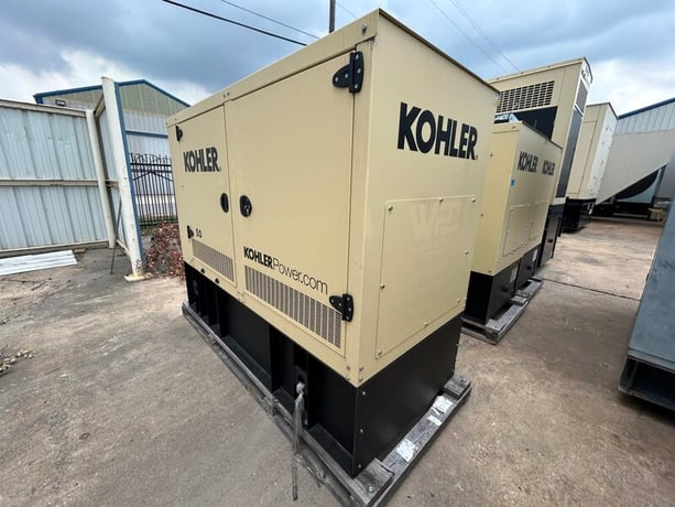 50 KW Kohler #50REOZK, diesel generator set, 120/208 Volts, 3-phase, 86 HP @ 1800 RPM, KDI3404TM engine, Tier - Image 2