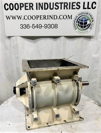 16" x 16" MAC, Stainless rotary airlock, 1-7/8" dia shaft - Image 2
