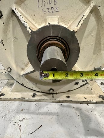16" x 16" MAC, Stainless rotary airlock, 1-7/8" dia shaft - Image 4