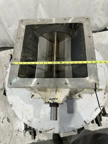 16" x 16" MAC, Stainless rotary airlock, 1-7/8" dia shaft - Image 8