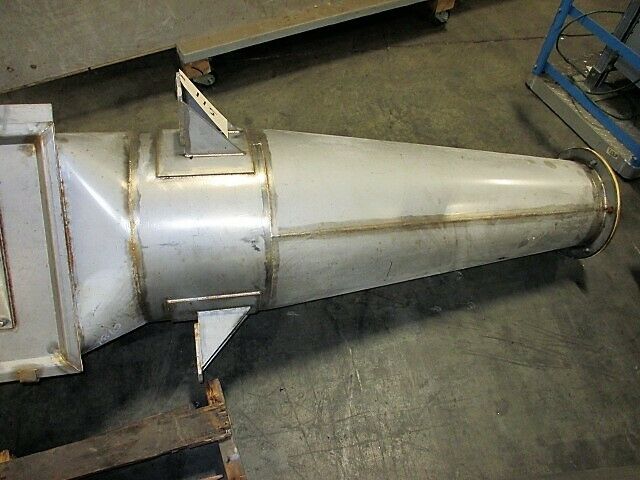 8 cu.ft., Stainless steel bin activator, live bottom, 18" dia. x 42" straight side, 20" x 20" inspection door - Image 6