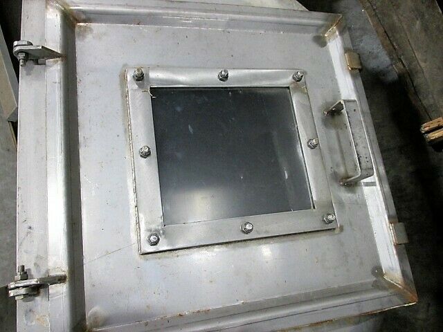 8 cu.ft., Stainless steel bin activator, live bottom, 18" dia. x 42" straight side, 20" x 20" inspection door - Image 10