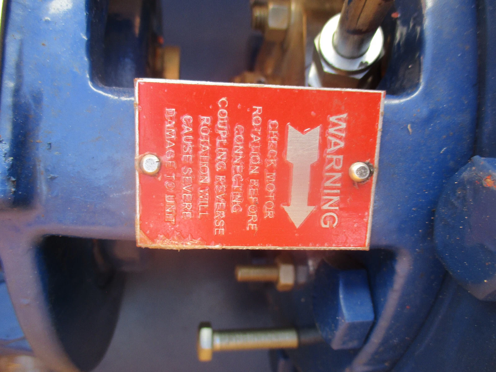 RuhRPumpen #CPO-L, Ansi process pump, Size 1.5x1x8, 2 HP, OH1 open impeller - Image 3