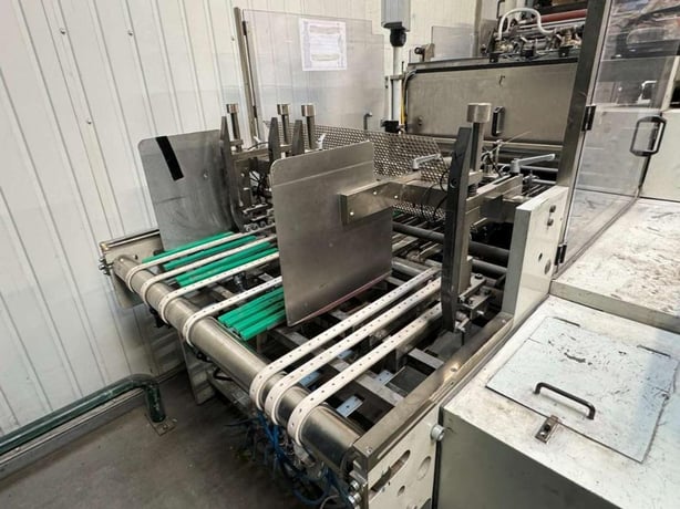 20" Window patching machine for cardboard, Kohmann #F-1100, dual lane, 2015 - Image 8